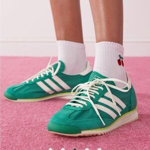 Adidas Originals SL 72 OG sneakers in green. New in box
